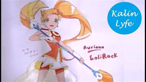 Princess Auriana From Lolirock Drawing Ep46 Youtube