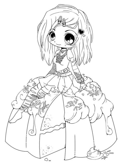 Hot anime girls coloring pages for adults. Free Printable Chibi Coloring Pages For Kids