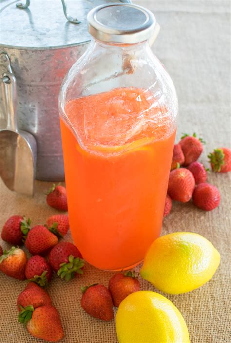 Sparkling Strawberry Lemonade Priya Creates