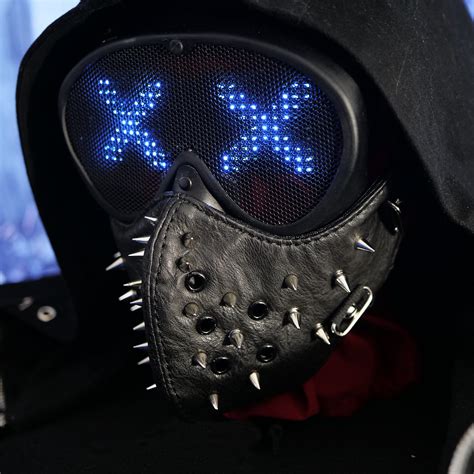 Professional Wrench Mask With Led Matrix Different Designs Etsy Australia