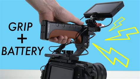 New Battery Grip For The Bmpcc 4k6k Power Everything For Hours