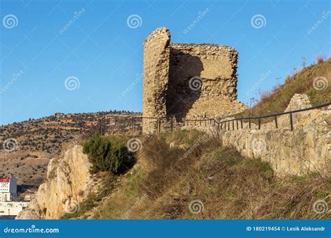 The Ruins Of The Ancient Turkish Fortress In Crimea Sudak The Ruins