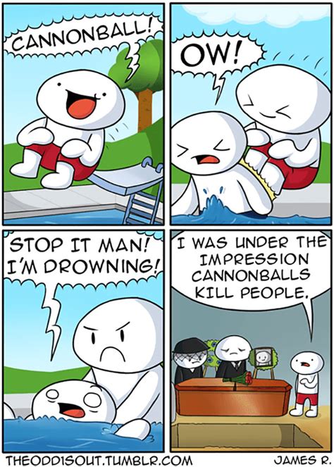 These 71 Funny Comics By Theodd1sout Have The Most Unexpected Endings