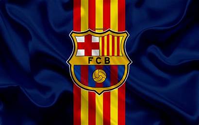 Barcelona Fc 4k Flag Club Football Catalan