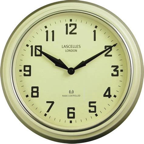 Roger Lascelles Clocks Radio Controlled 30cm Wall Clock Uk