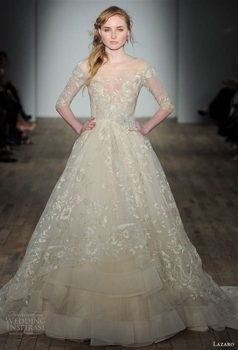 Awesome wedding dress designers list gallery styles ideas 2018. Lazaro Fall 2017 Wedding Dresses — New York Bridal Fashion ...