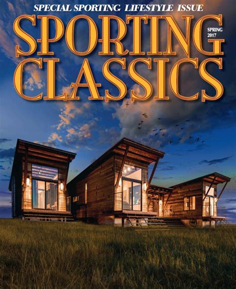 NOMADIC SHACK takes the cover of Sporting Classics ...