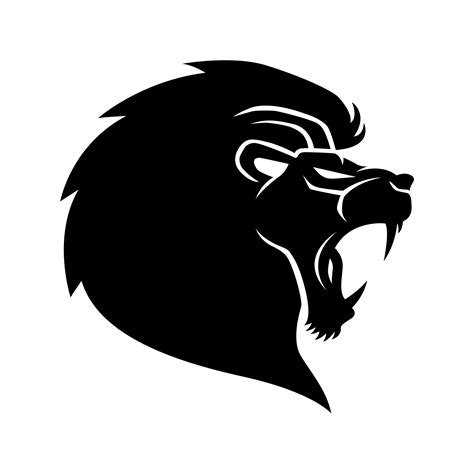 Lion Simba Silhouette Creative Lions Png Download 20002000 Free