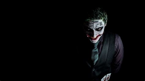Feel free to send us your own wallpaper and we will consider adding it to appropriate category. Wallpaper Joker, black background 5120x2880 UHD 5K Picture ...