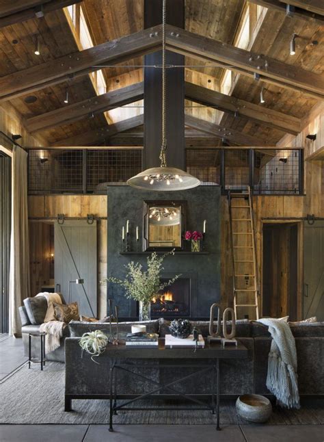 Modern Rustic Cabin Interior Designfup