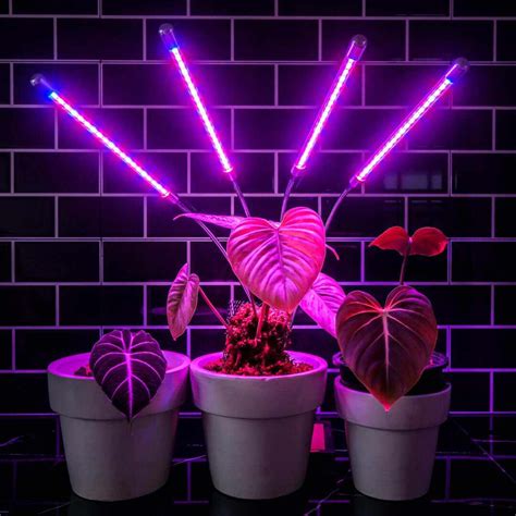 4 Heads Grow Light Full Spectrum Plant Growing Lamp For Indoor Plants
