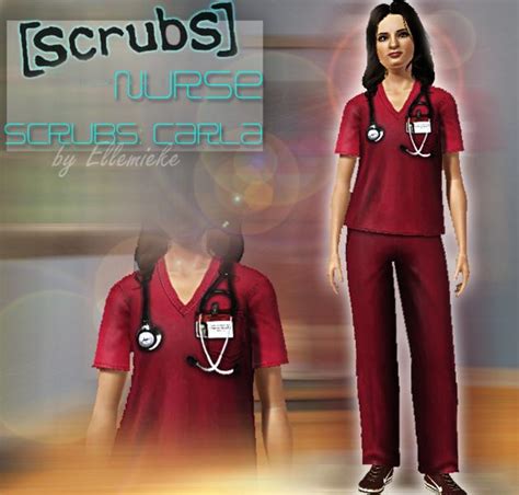 Ellemiekes Scrubs Nurse Scrubs Carla