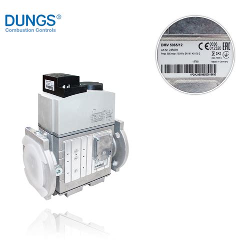 Dmv D 506512 Dn65 Maximum Pressure 500mbar 230v Dungs Double Solenoid