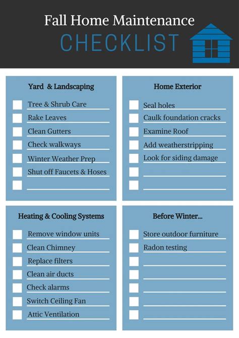 Fall Maintenance Checklist For Your Home