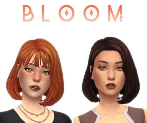 The Sims 4 Best Bangs Hairstyle Cc To Download All Free