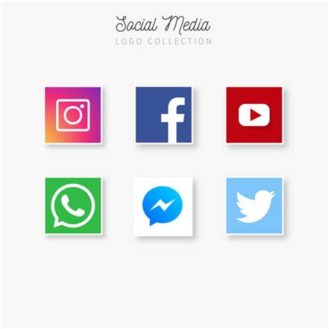 Social Media Logo Collection Eps Vector Uidownload