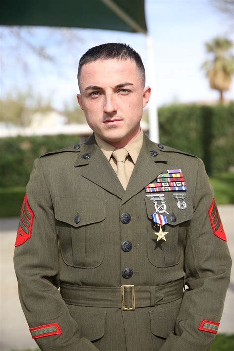 17 Marine Receives Silver Star Medal For Heroic Actions In Oef 1st