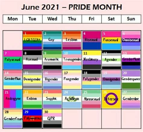 Aaaand The First Pride Month Calendars Appear Rtruscum