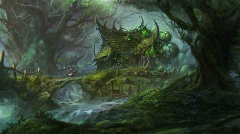 155 Fantasy Forest Android Iphone Desktop Hd Backgrounds