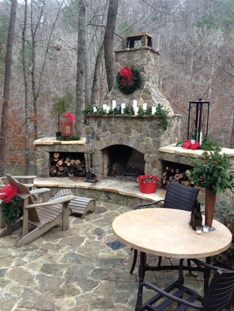 733 Best Outdoor Fireplace Pictures Images On Pinterest