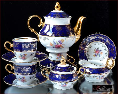 Aleks Czech Porcelain Tea Set
