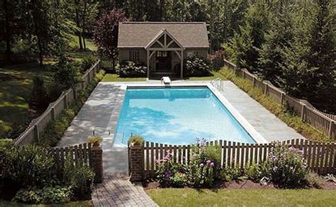 32 Awesome Stylish Pool Fence Design Ideas Backyard Pool Landscaping