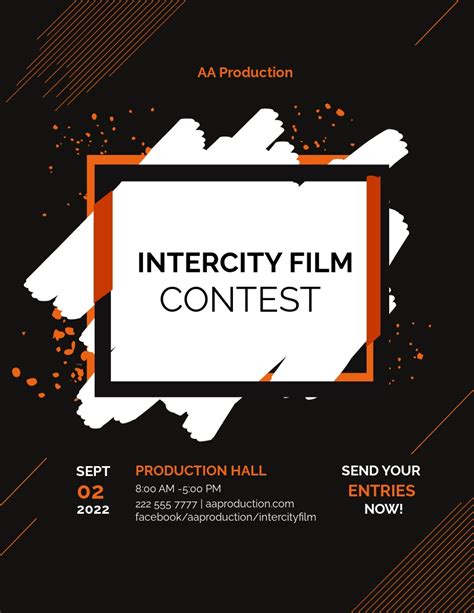 Contest Flyer Template Free Pdf Word Psd Apple Pages
