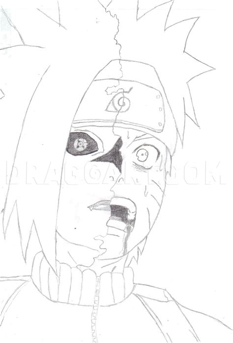 How To Draw Naruto And Sasuke At Once Coloring Page Trace Drawing