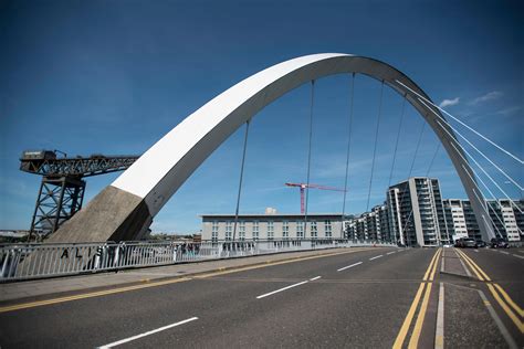 Glasgows Squinty Bridge Displays Names Of Manchester Terror Attack