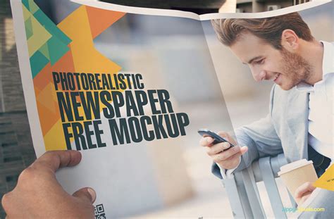 Free Stunning Newspaper Ad Design Mockup Free Psd Ui Download