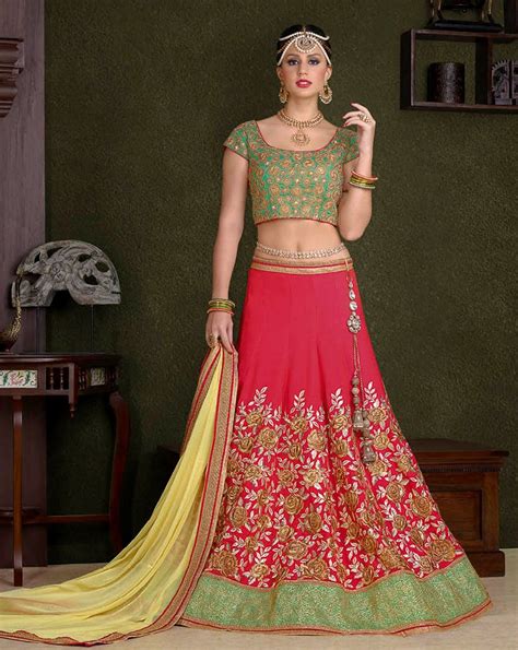 Buy Apparels Pink Colour Banglori Silk Heavy Designer Work Wedding