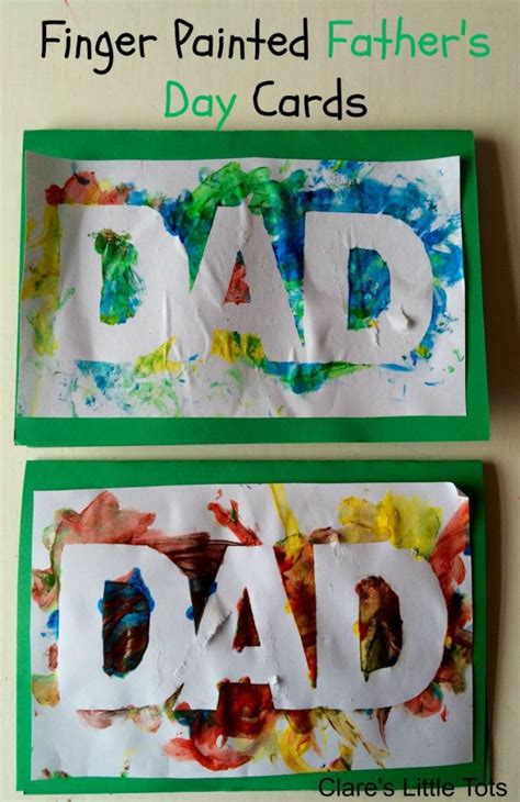 Sure, you could buy his father's day card, but our easy free printables make it easy to create your own card in minutes. Easy Father's Day Card - Red Ted Art's Blog