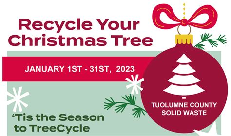 Free Christmas Tree Recycling Next Month MyMotherLode Com