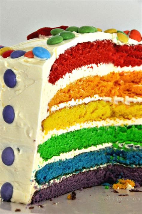 Erdbeer kuchen bester apfelkuchen einfach lecker lebensmittel. Rainbow Cake (mit Bildern) | Regenbogentorte ...