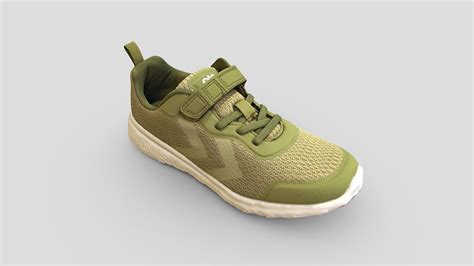 Hummel Sneaker Buy Royalty Free 3d Model By Lassi Kaukonen