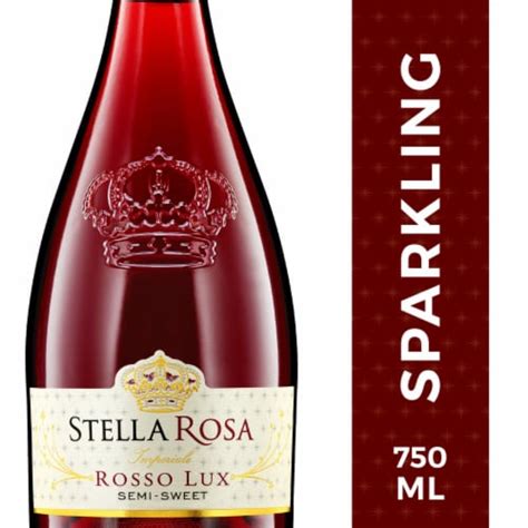 Stella Rosa Rosso Lux Imperiale Italy Sparkling Wine 750 Ml Fred Meyer