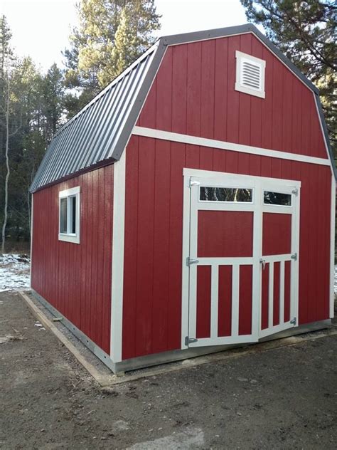 Love This Red Storage Barn Traditional Style With Modern Additions