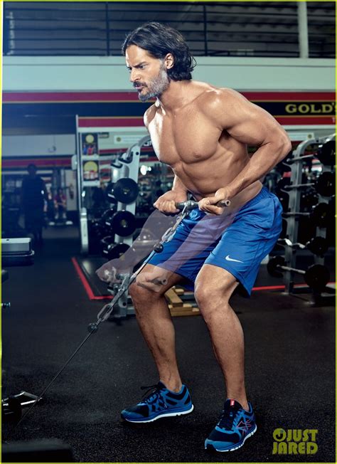 Joe Manganiello Gives Inside Look To His Shirtless Workout Photo