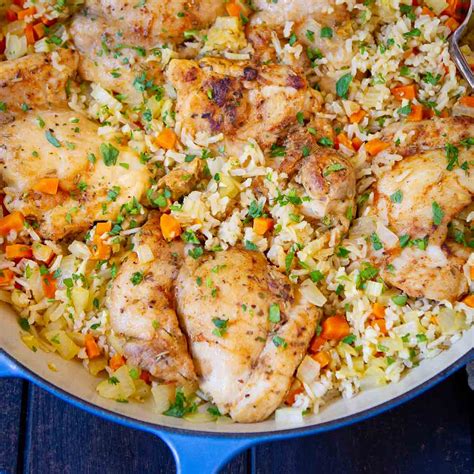 one pot chicken and rice cookin canuck