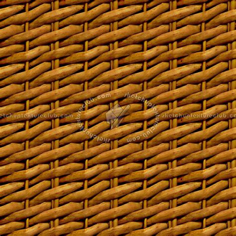 Wicker Woven Basket Texture Seamless 12595