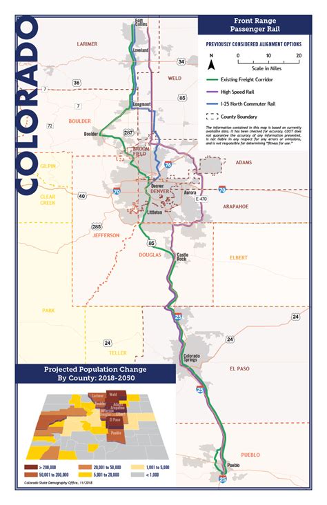 A Vision For Front Range Passenger Rail — Colorado Department Of