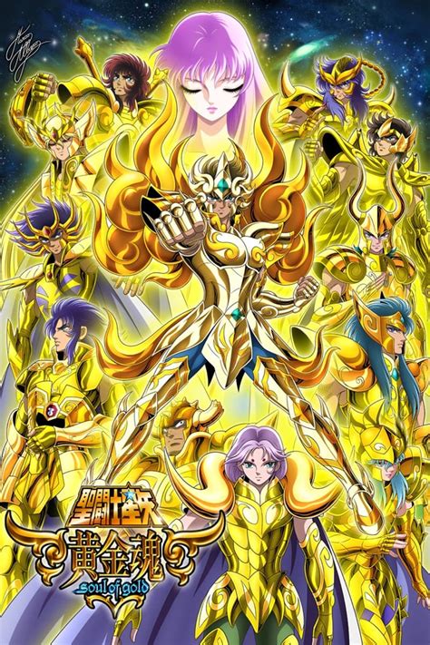 Saint Seiya Soul Of Gold Tv Series Posters The Movie
