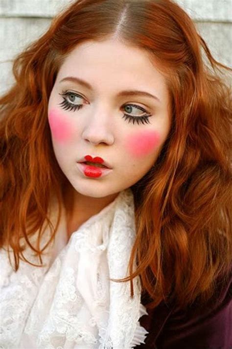 Maquillage Poupée Facile à Réaliser Cool Halloween Makeup Halloween