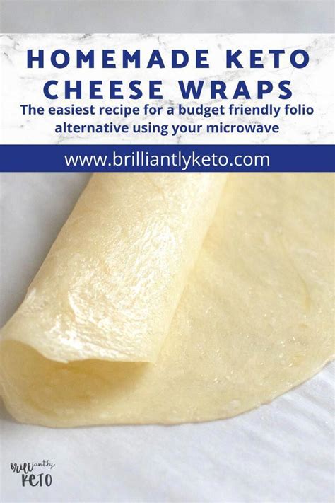 Folios are lightly baked sheets of cheese. Easy Microwave Cheese Wraps | Keto Cheese Wrap Recipe ...