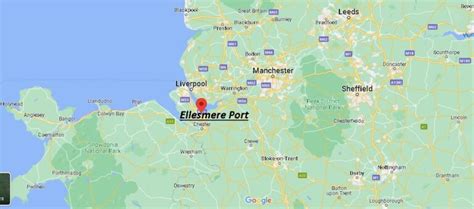 Where Is Ellesmere Port Located Map Of Ellesmere Port Where Is Map