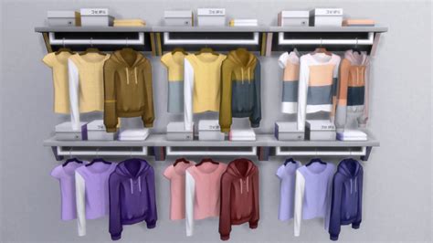 Pihe89 — The Sims 4 Clothes Rack Cc Download Sfs Mods Sims Sims 4