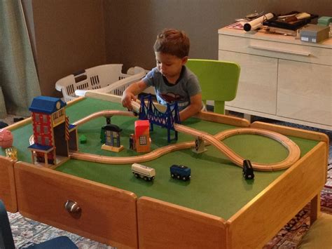 Custom Made Toy Train Table By Toms Handcrafted Furniture
