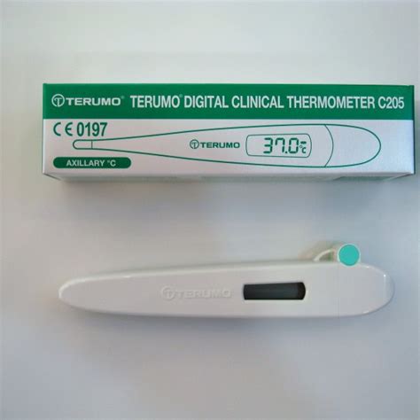 Terumo Digital Clinical Thermometer C205 Battery Change - Digital ...