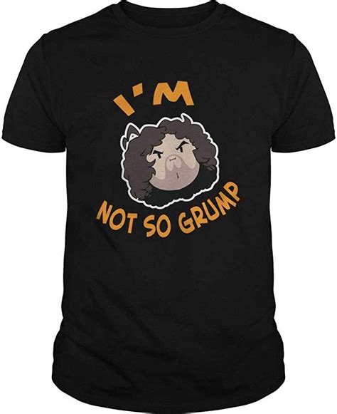 Game Grumpsim Not So Grump Shirt Black Amazonca Clothing Shoes