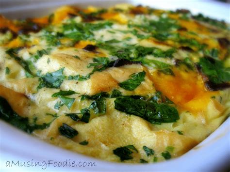 Spinach Bacon Egg And Cheese Breakfast Casserole A